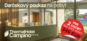 Ajándékutalvány a Thermal Hotel Campino szállodában való tartózkodásra****
