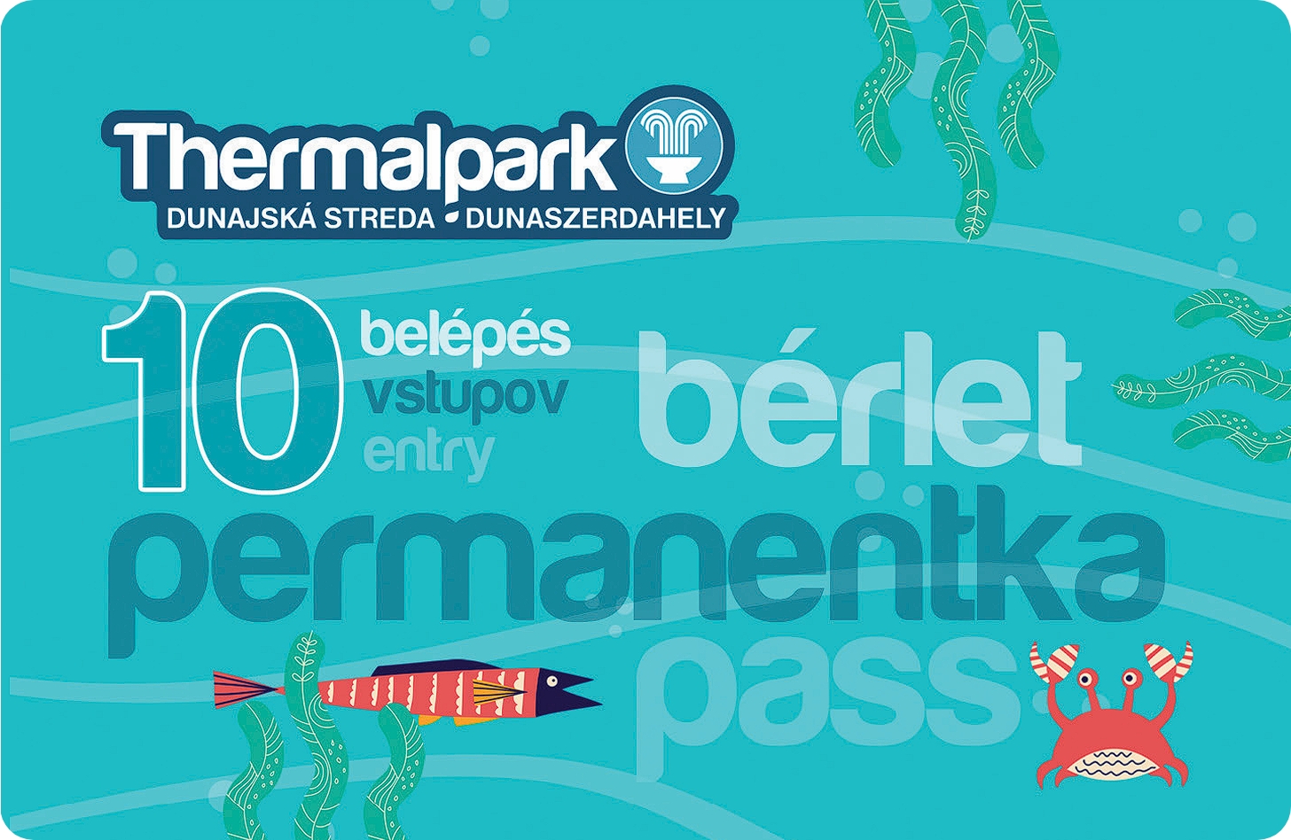 Permanentka na 10 vstupov