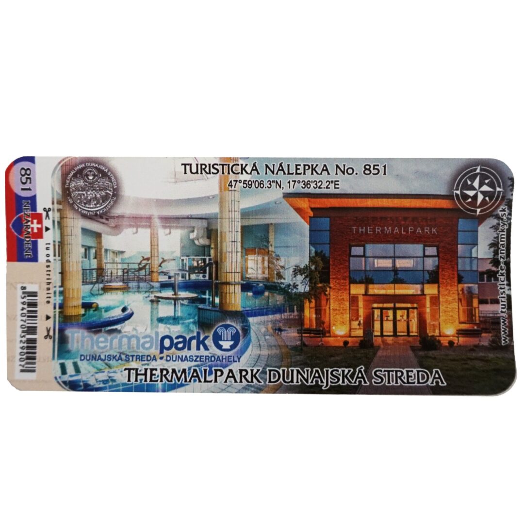 Turistická známka nálepka