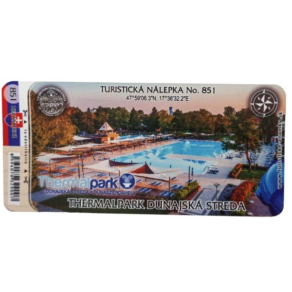 Turisztikai bélyegző matrica - Image 2