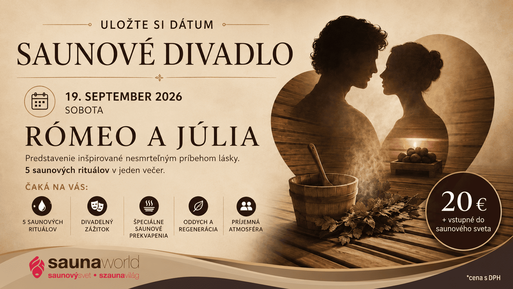 Szaunaszínház – Rómeó és Júlia